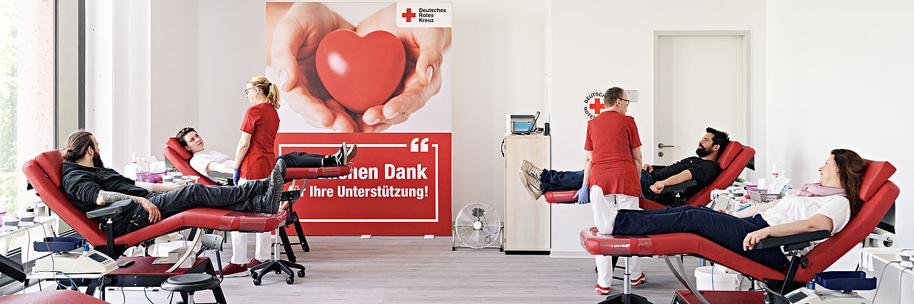 Blutspendetermin des DRK in Berlin